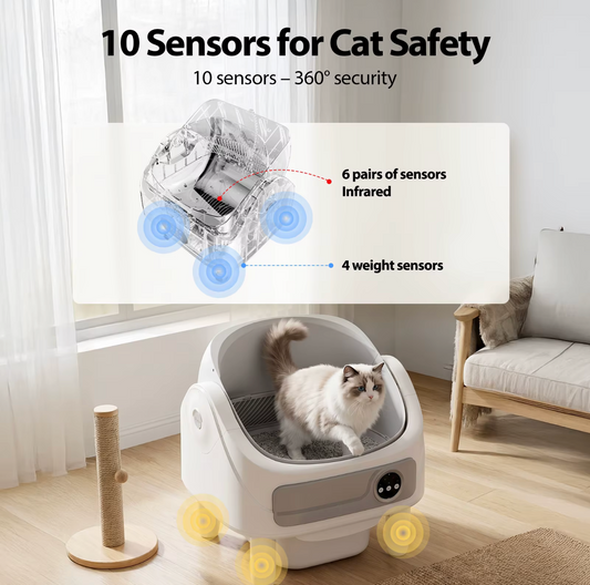 Smart Self-Cleaning Cat Litter Robot